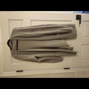 Brave Soul Gray Split Cardigan